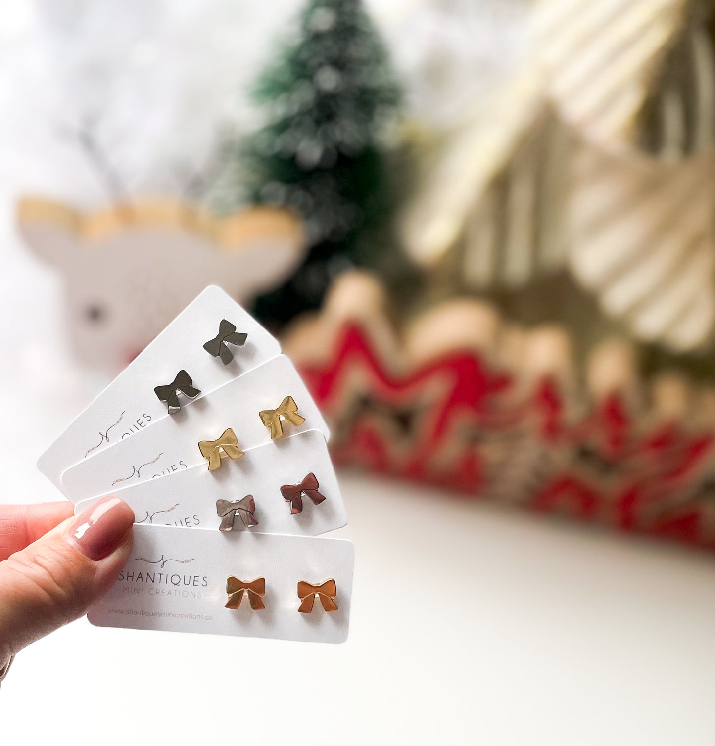 Earrings - Christmas 14K Gold Plated / Stainless Steel Collection