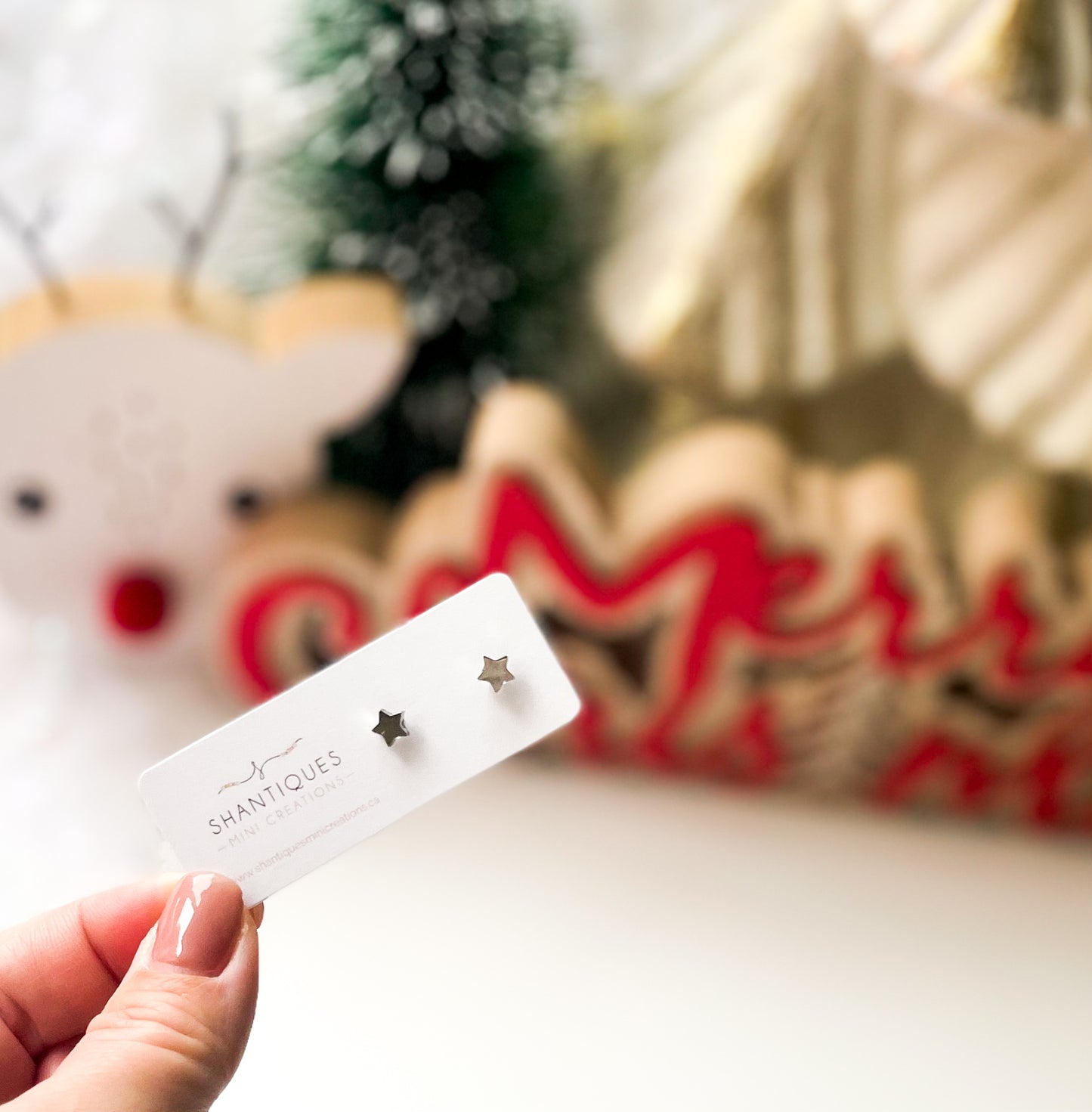 Earrings - Christmas 14K Gold Plated / Stainless Steel Collection