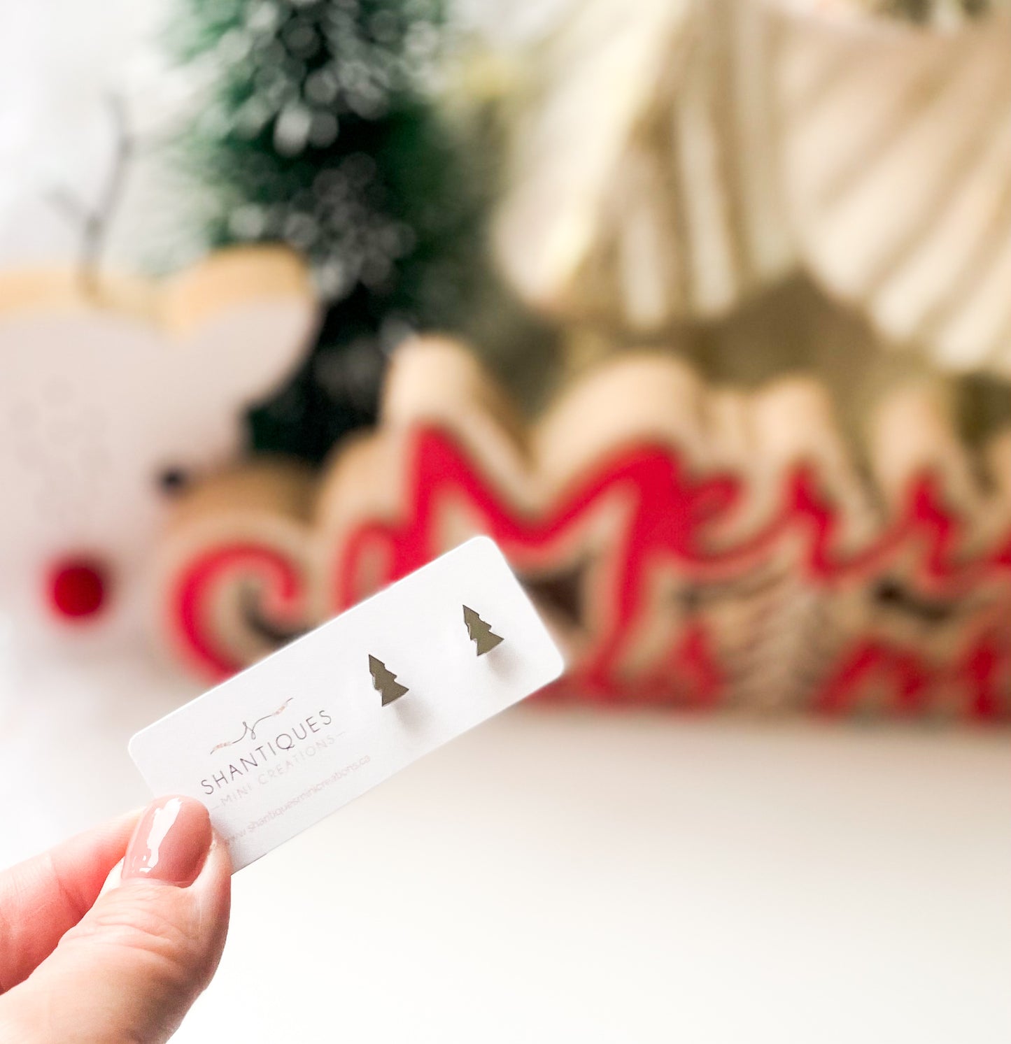 Earrings - Christmas 14K Gold Plated / Stainless Steel Collection