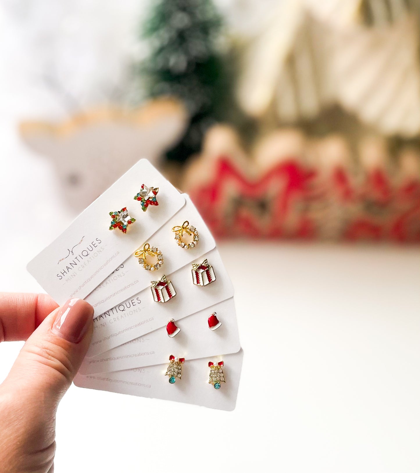 Earrings - Christmas Sparkle