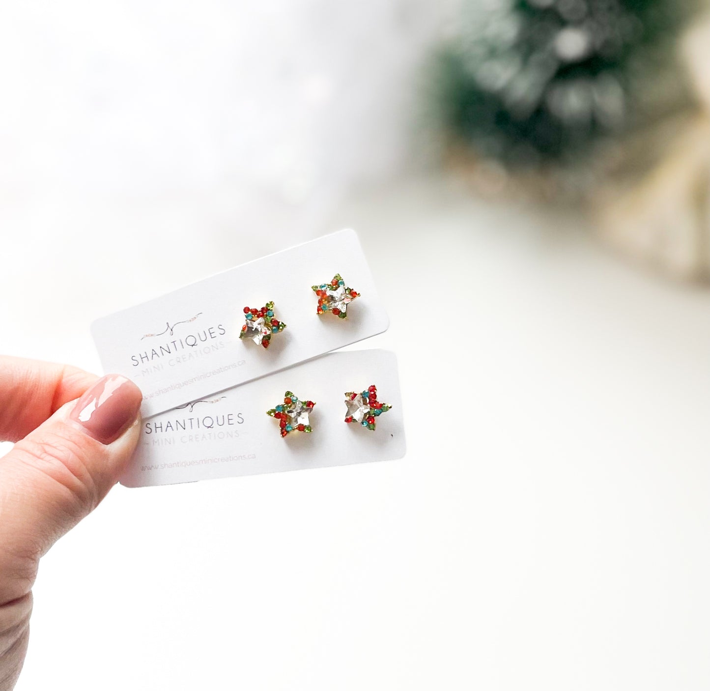 Earrings - Christmas Sparkle