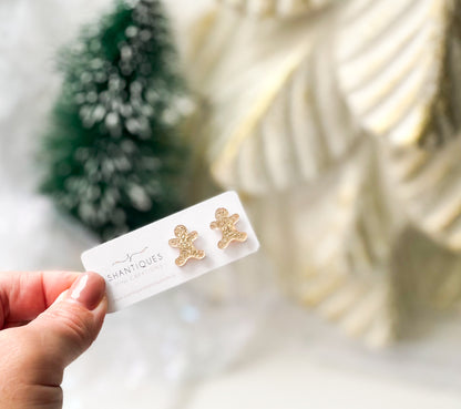 Earrings - Glitter Christmas