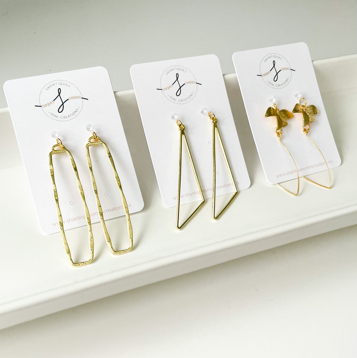 Gold Plated Collection - Dangle Earrings