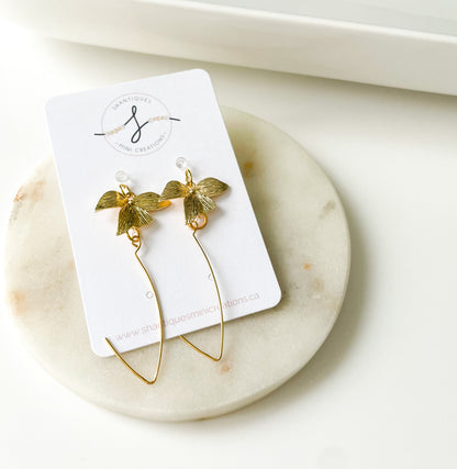 Gold Plated Collection - Dangle Earrings