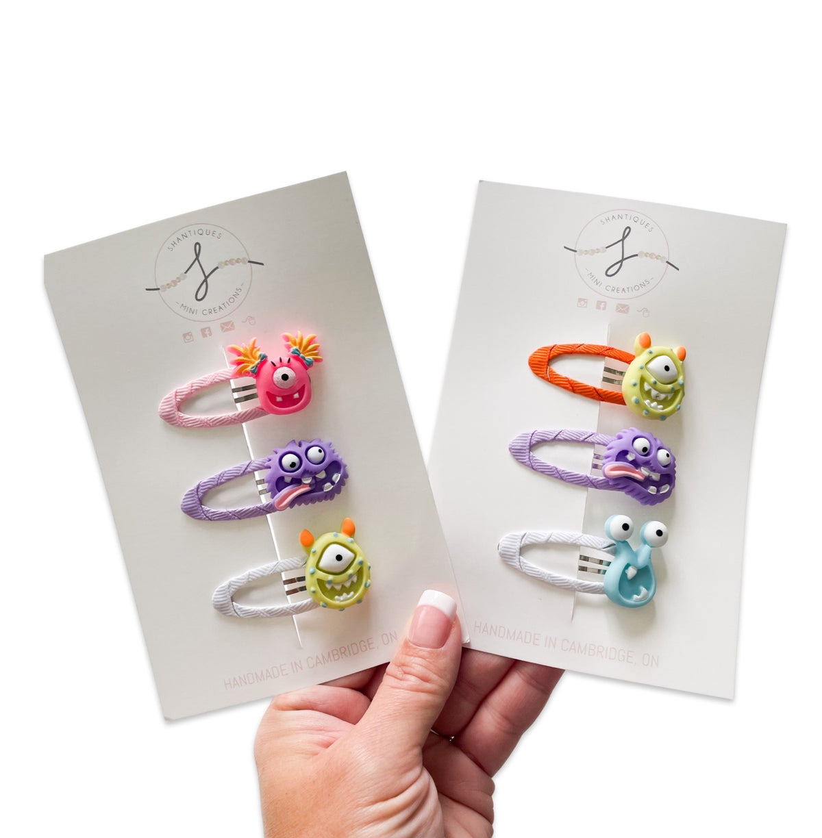Trio Snap Clip Sets - Halloween