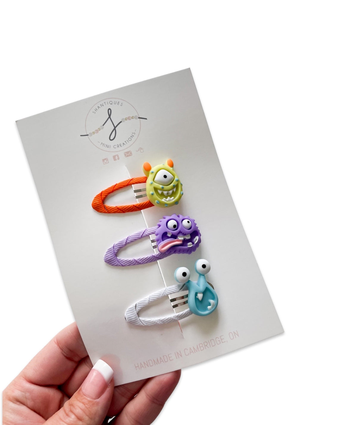 Trio Snap Clip Sets - Halloween