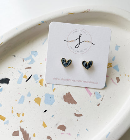 Abstract Hearts - Earrings