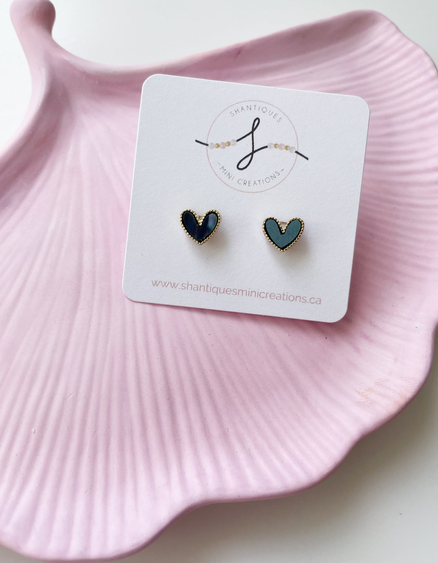 Abstract Hearts - Earrings