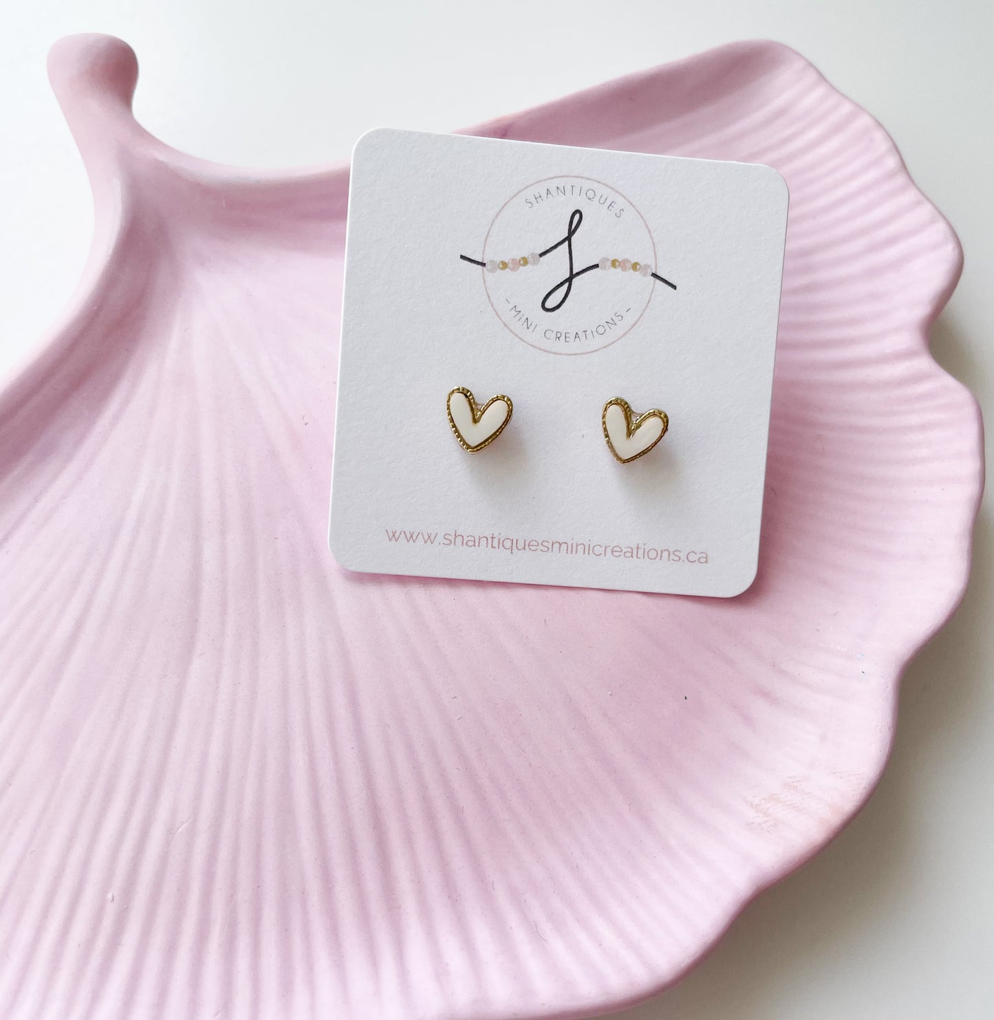 Abstract Hearts - Earrings