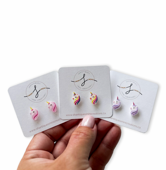 Earrings - Unicorns