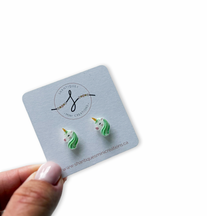 Earrings - Unicorns