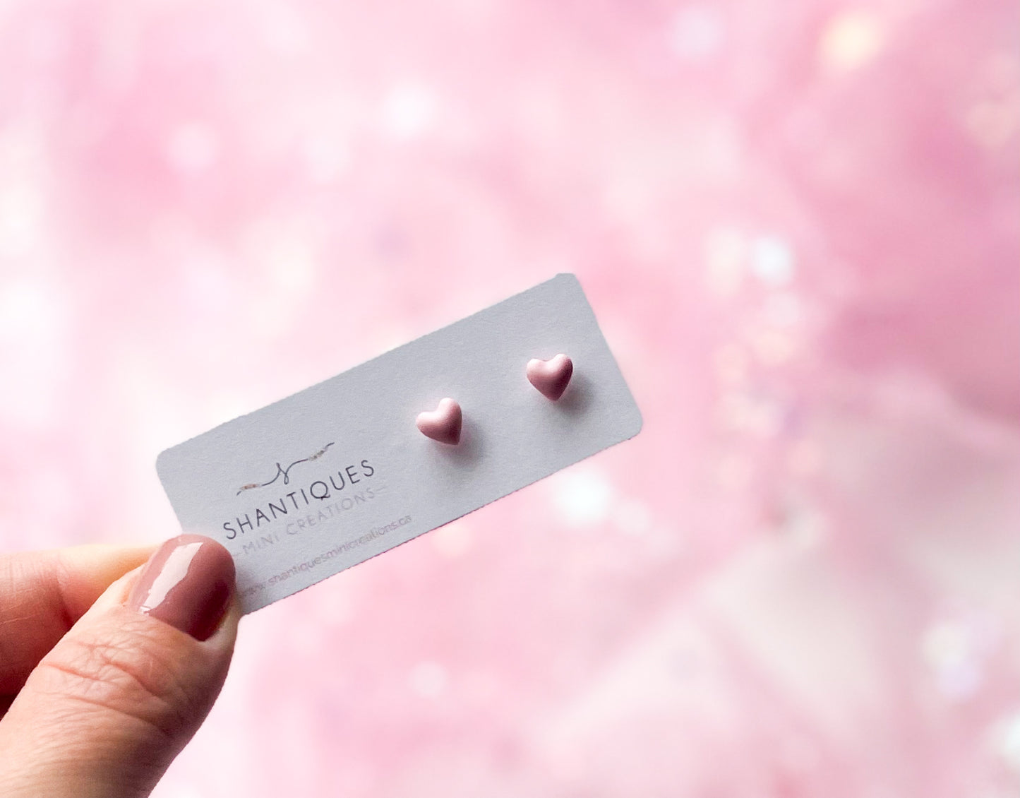 Earrings - Micro Hearts