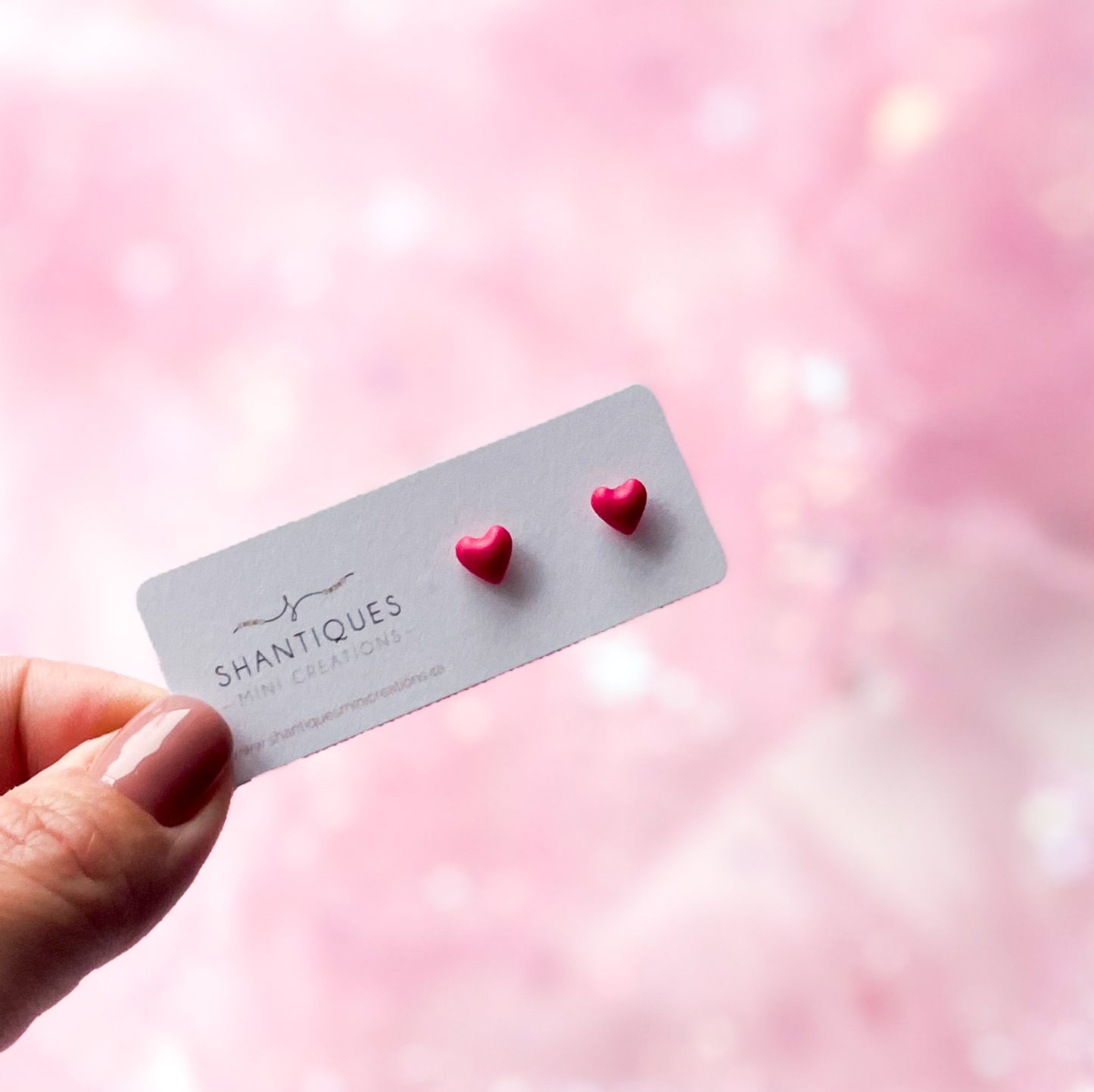 Earrings - Micro Hearts