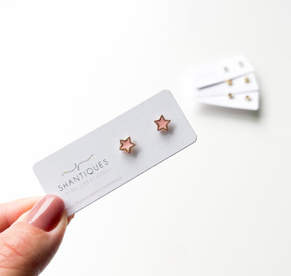 Earrings - Mini Stars