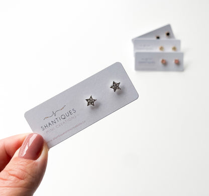 Earrings - Mini Stars