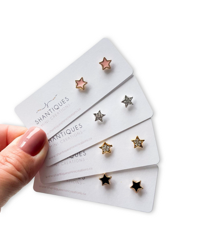 Earrings - Mini Stars