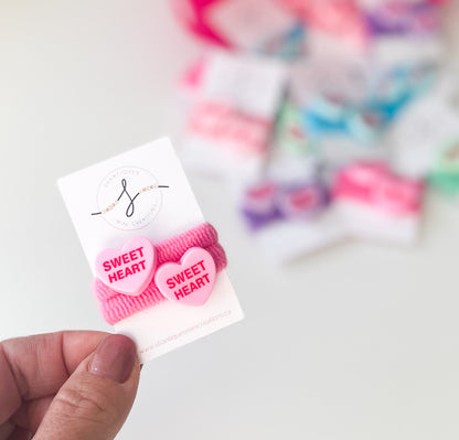 Piggy Ties - Conversation Hearts