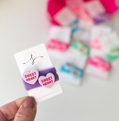 Piggy Ties - Conversation Hearts