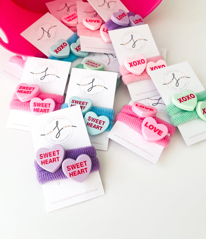 Piggy Ties - Conversation Hearts