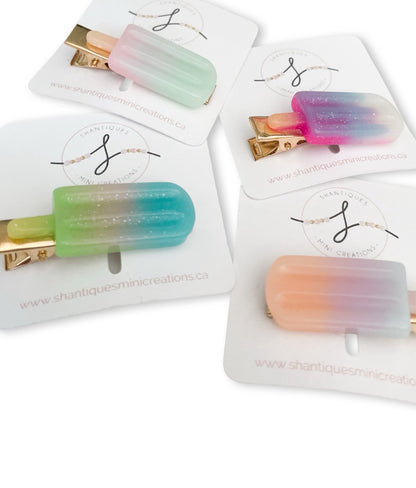 Popsicles - Alligator Bar Clips