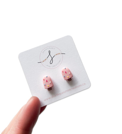 Sprinkle Popsicles- Earrings