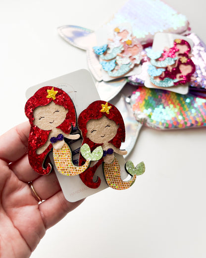 Snap Clip Sets - Mermaids
