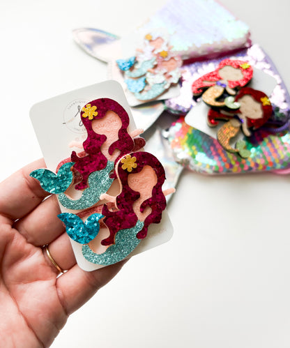 Snap Clip Sets - Mermaids