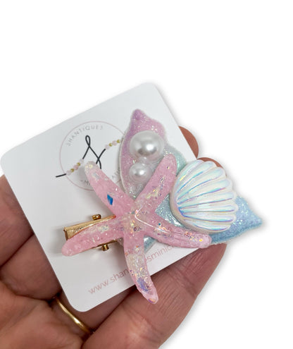 Magical Mermaid Clips - Alligator Bar Clips