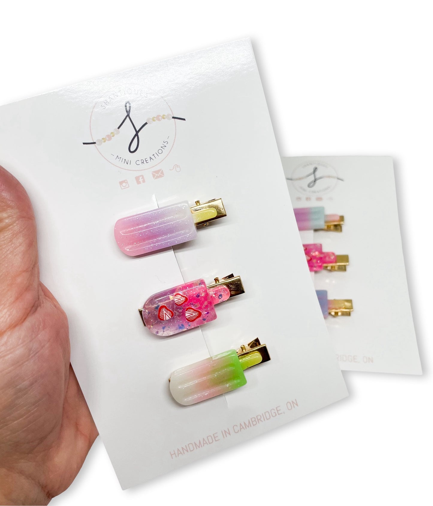 Popsicles - Trio Alligator Clip Sets