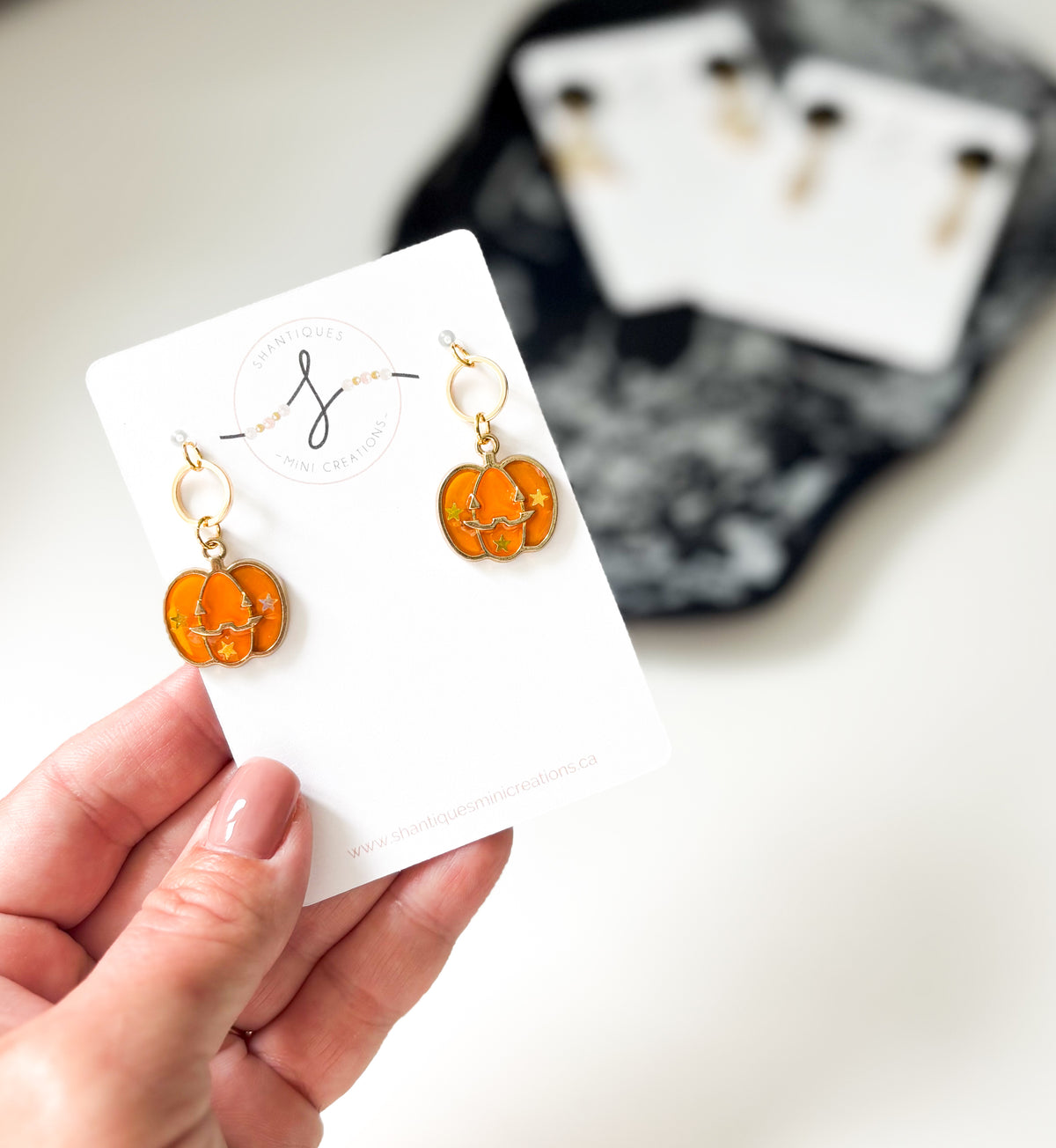 Dangle Earrings - Jack O' Lanterns