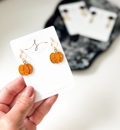 Dangle Earrings - Jack O' Lanterns