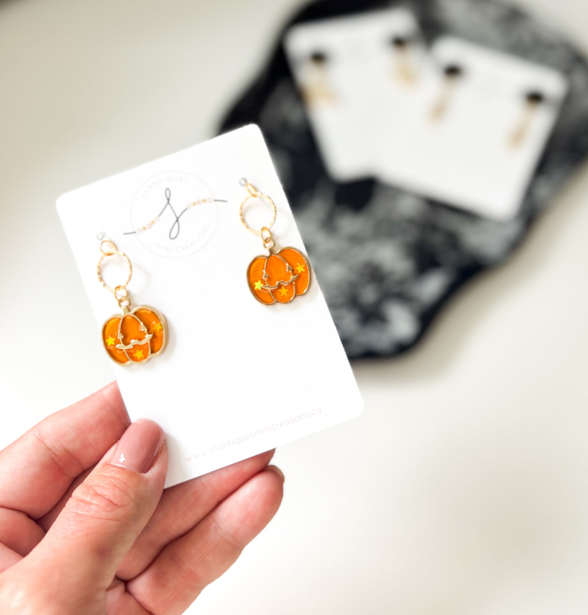 Dangle Earrings - Jack O' Lanterns