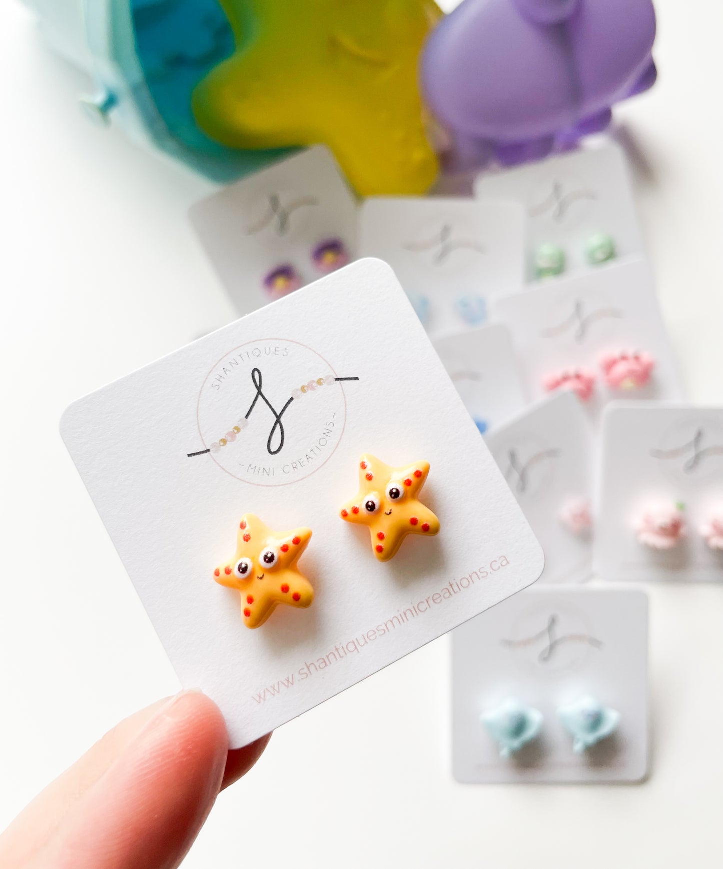 Underwater Creatures - Earrings