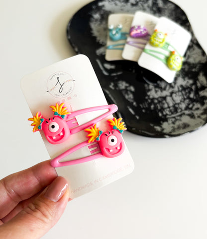 Snap Clip Sets - Halloween Monsters