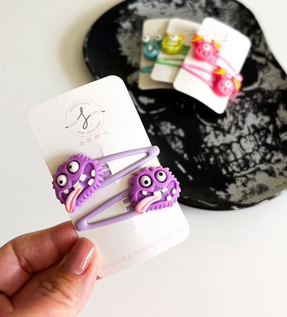 Snap Clip Sets - Halloween Monsters