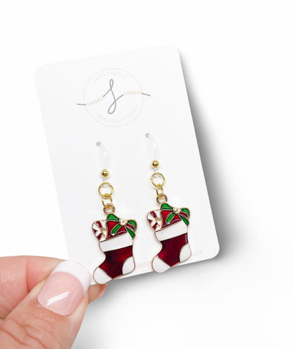 Classic Christmas - Dangle Earrings