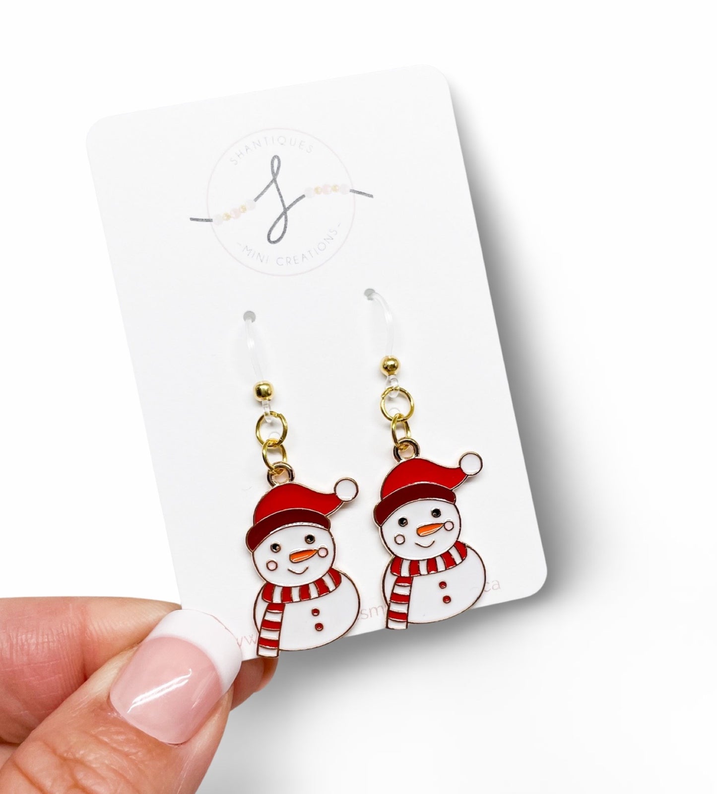 Classic Christmas - Dangle Earrings