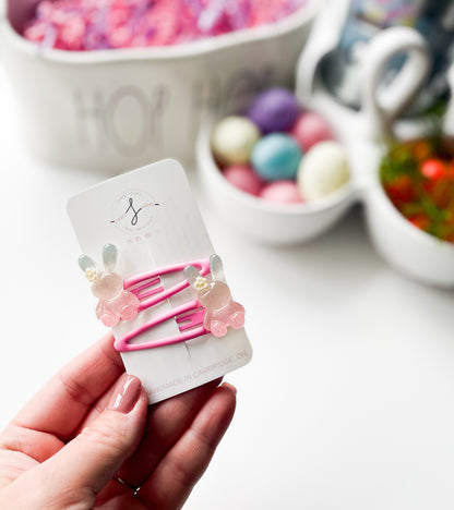 Snap Clip Sets - Easter Bunnies