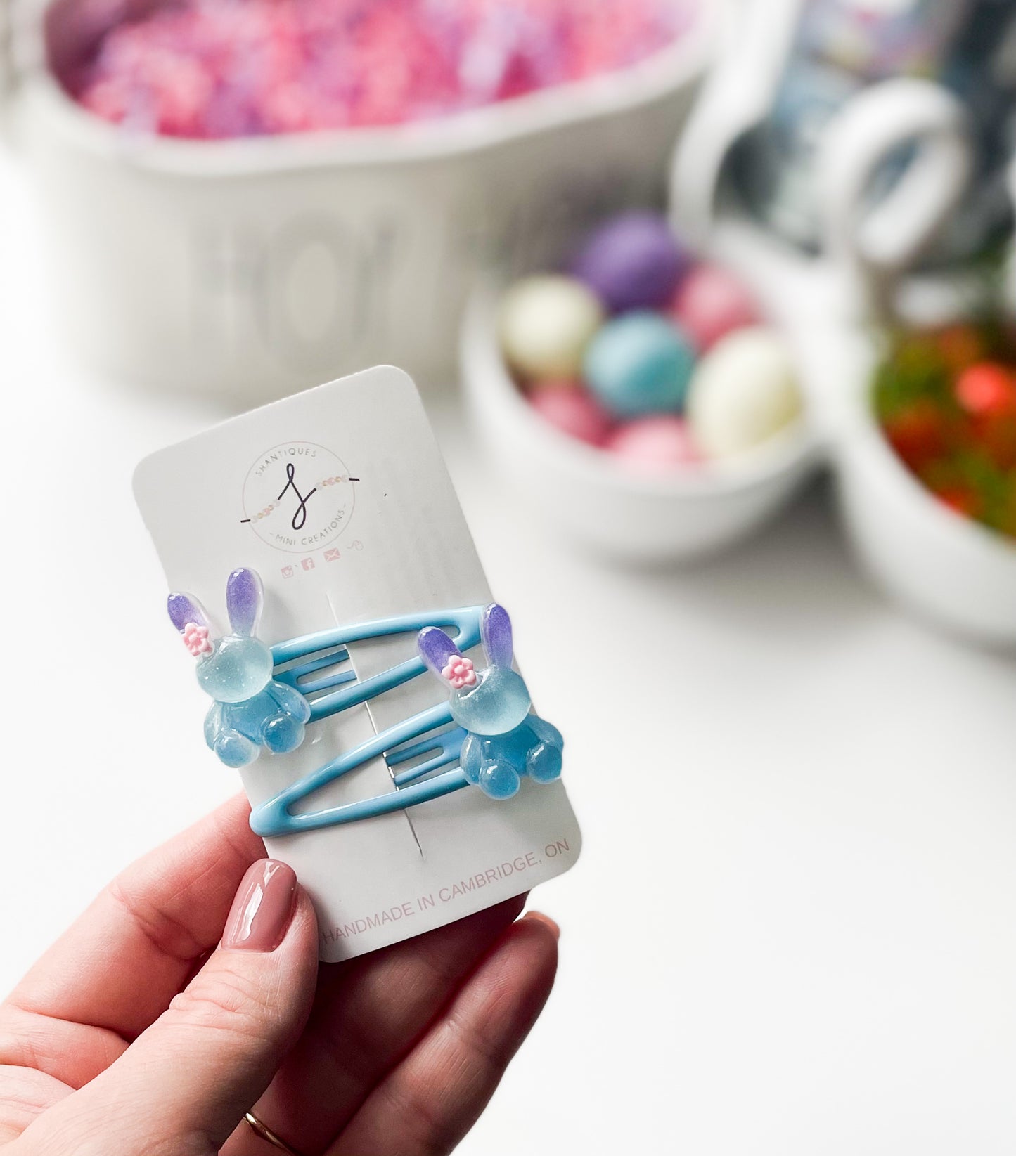 Snap Clip Sets - Easter Bunnies