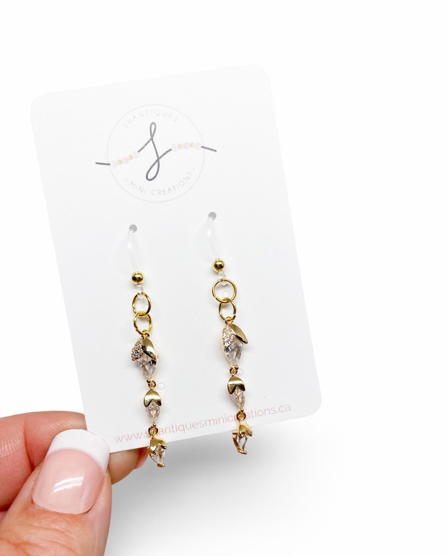 Holiday Sparkle - Dangle Earrings