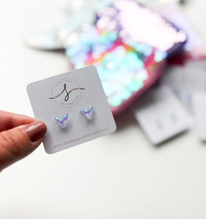 Earrings - Translucent Ocean Fun