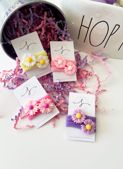 Piggy Ties - Spring Flowers