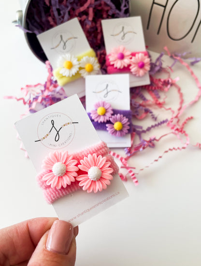 Piggy Ties - Spring Flowers