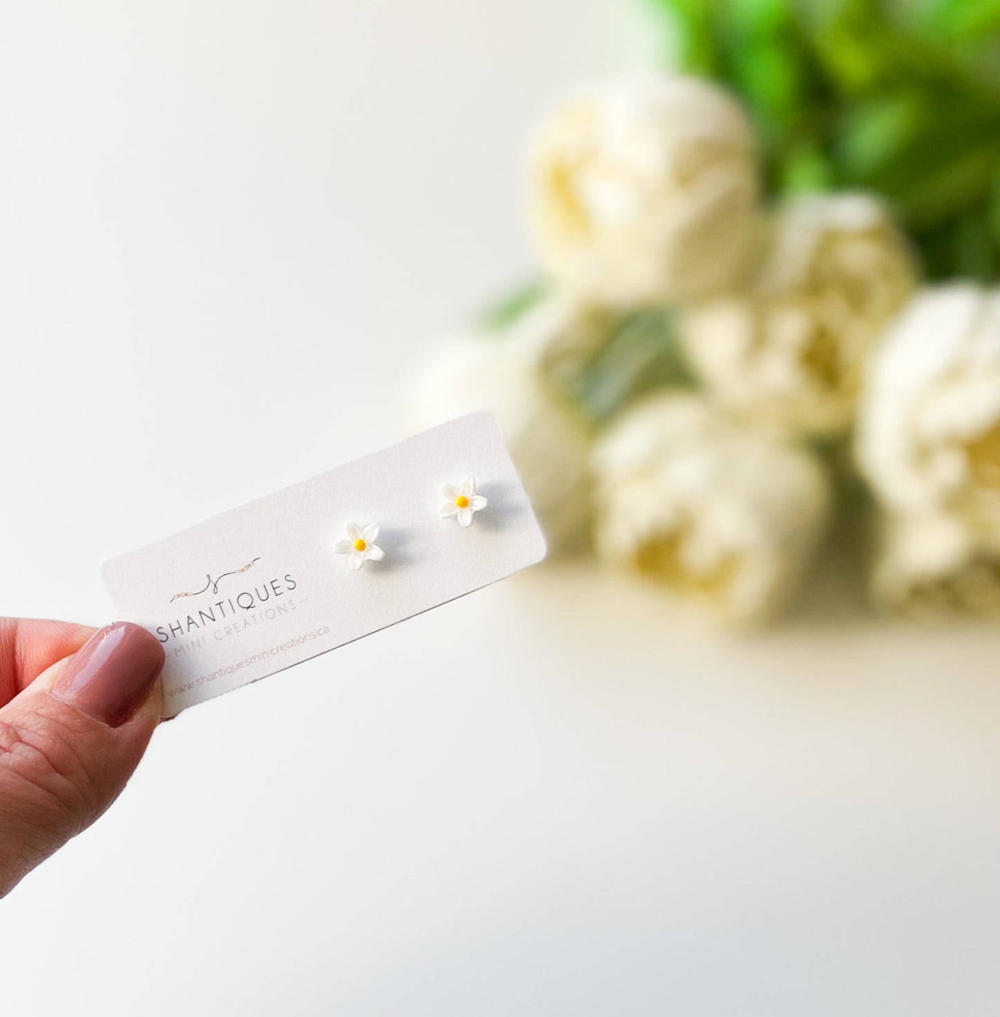 Earrings - Micro Spring Flowers