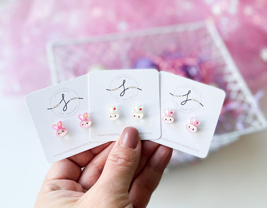 Earrings - Easter Bunnies