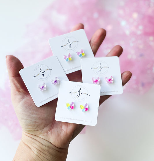Earrings - Butterflies