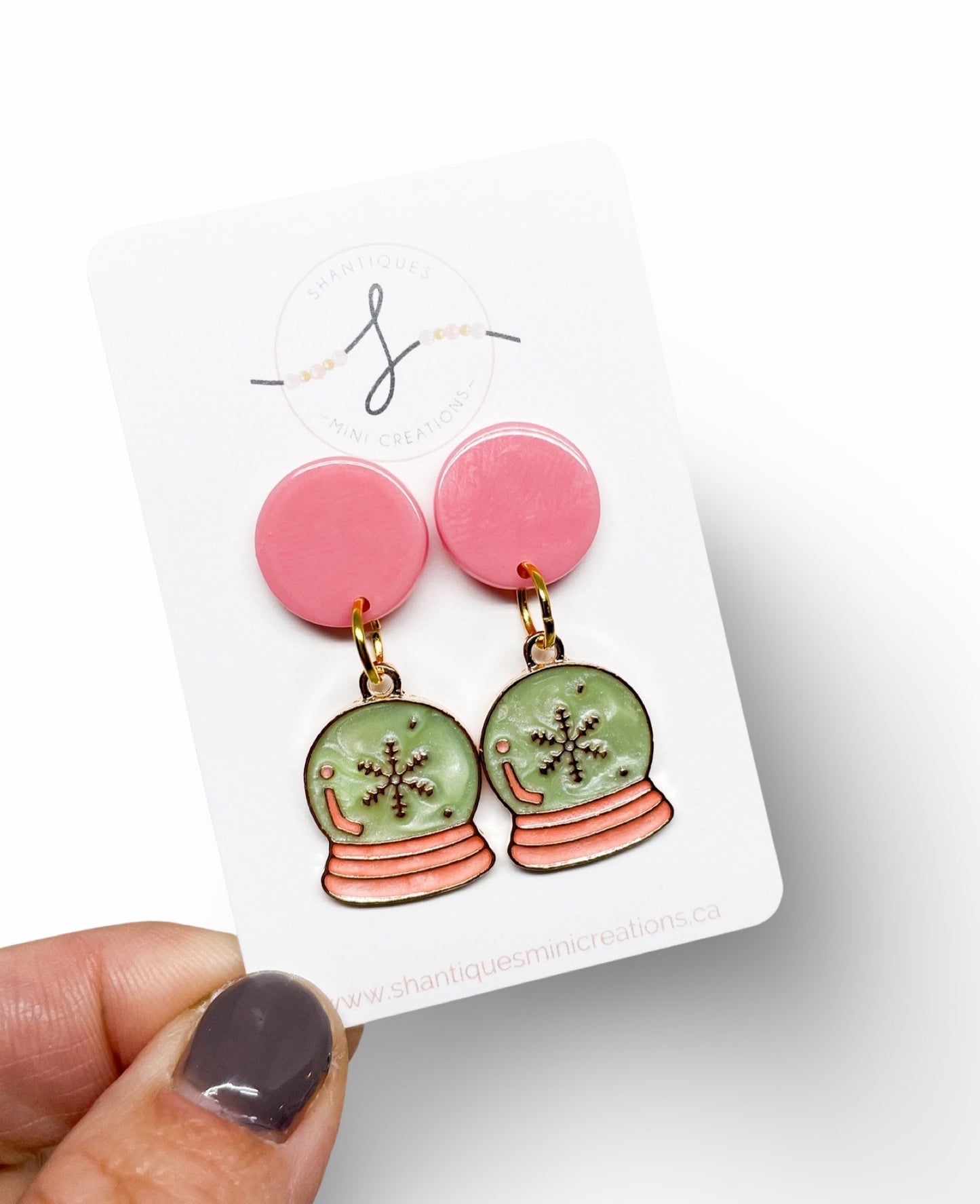 Traditional Christmas - Dangle Earrings