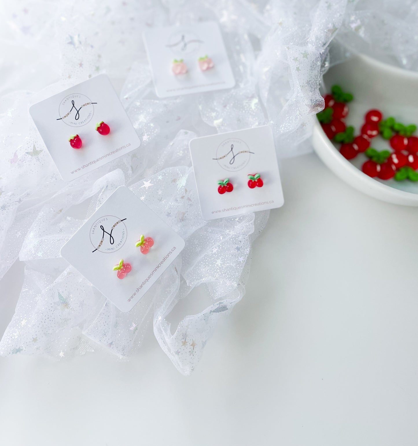 Earrings - Fruit