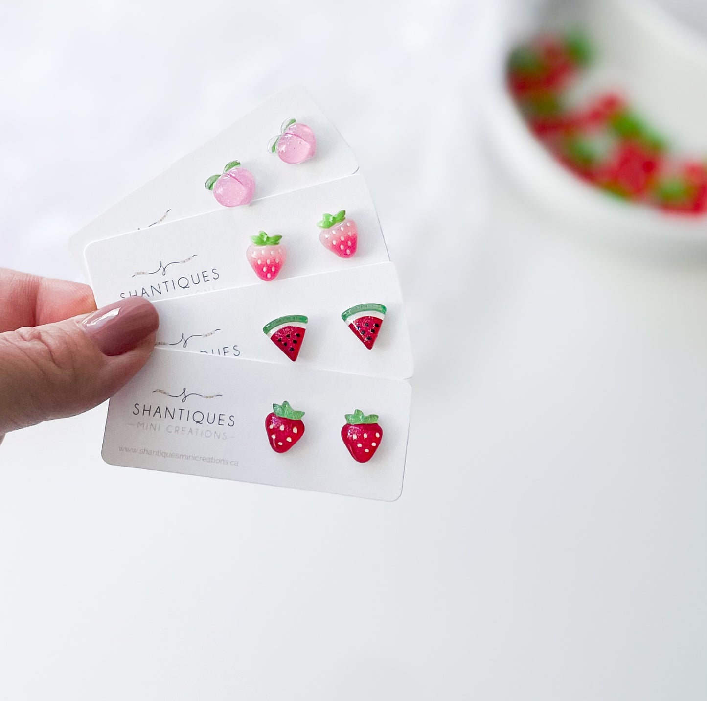Earrings - Summer Fruit