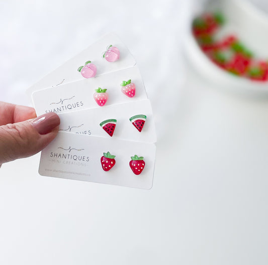 Earrings - Summer Fruit
